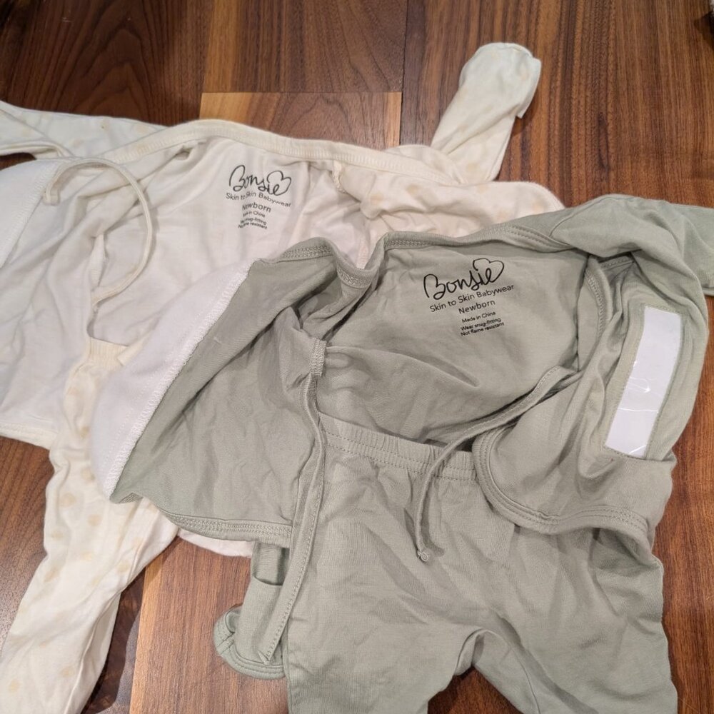 Bonsie Baby - 2 Newborn onesies
